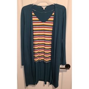 Cardigan set xxl 20 womens 2in1 time and Tru NEW